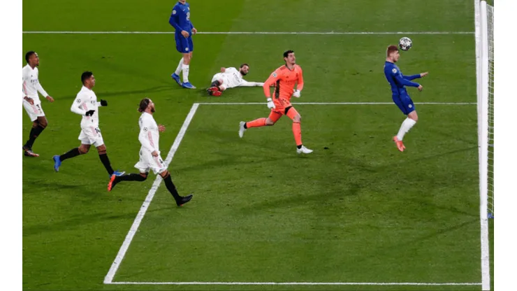 Werner hizo el gol más fácil de su vida y Chelsea ya gana 1 a 0
