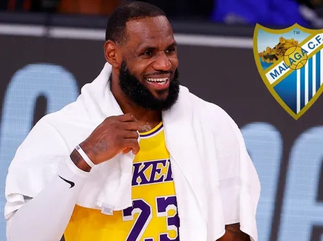 LeBron James entra al fútbol español: se convierte en accionista del Málaga