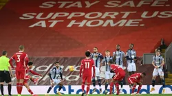 Encuentro entre Liverpool y Brighton por la Premier League.