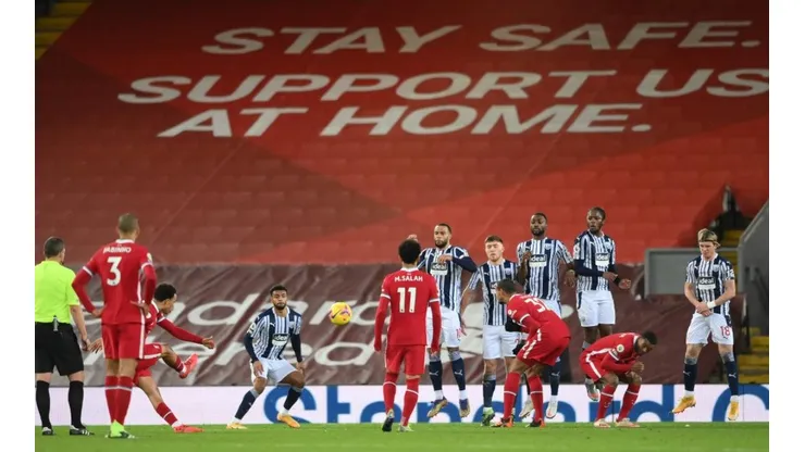 Encuentro entre Liverpool y Brighton por la Premier League.
