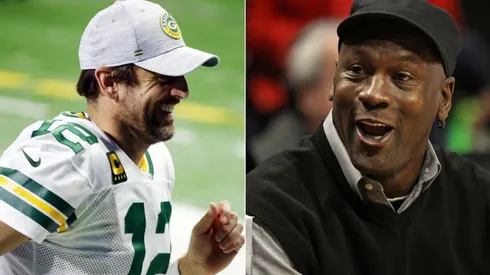 Aaron Rodgers y Michael Jordan