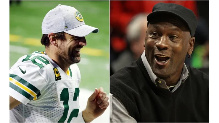 Aaron Rodgers y Michael Jordan