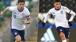 Christian Pulisic y Giovanni Reyna