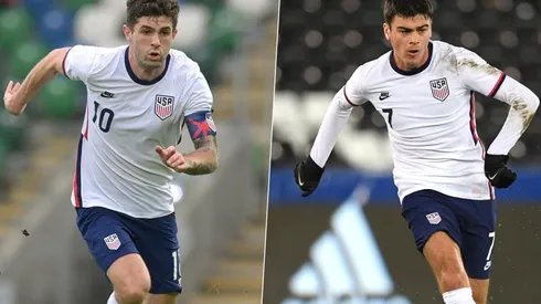Christian Pulisic y Giovanni Reyna