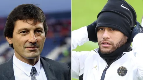 Leonardo y Neymar, director deportivo y futbolista del PSG.