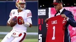 Jimmy Garoppolo y Trey Lance