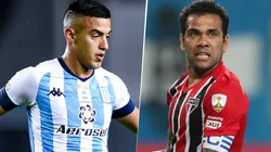 Leonel Miranda y Dani Alves, CONMEBOL LIbertadores (Fotos: Getty Images)