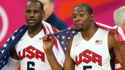 LeBron James y Kevin Durant