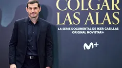 Iker Casillas durante el estreno de su documental "Colgar las alas"