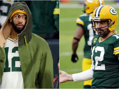 Davis, fanático de los Packers, reaccionó a la posible salida de Rodgers
