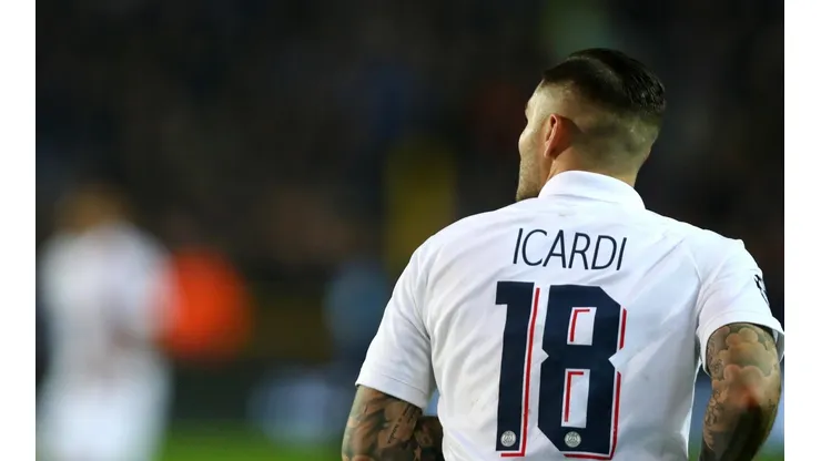 Flojo partido de Mauro Icardi frente al Manchester City