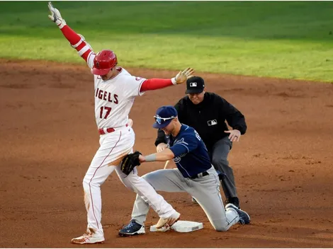 ¿Cómo? Shohei Ohtani bateó doblete con un roletazo al shortstop