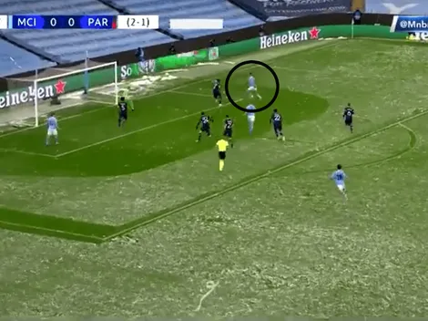 Video: Mahrez definió entre las piernas de Navas y puso el 1-0 del City