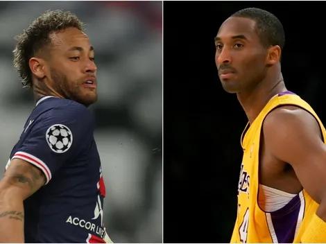 Neymar se consuela tras fracaso en Champions con tatuaje de Kobe Bryant