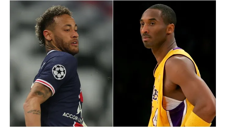 Neymar y Kobe Bryant