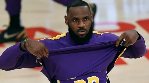 LeBron James, estrella de los Lakers