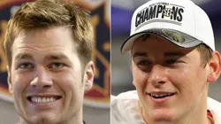 Tom Brady y Mac Jones