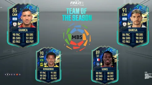 Nuevo TOTS ya disponible en el Ultimate Team del FIFA 21