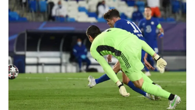 Gol Christian Pulisic ante el Real Madrid en Valdebebas.