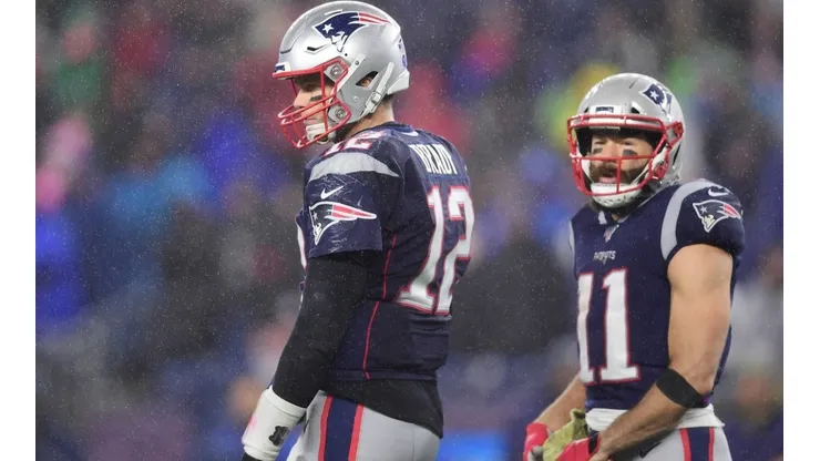 Tom Brady y Julian Edelman