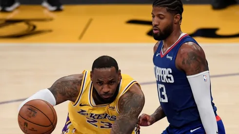 LeBron James y Paul George