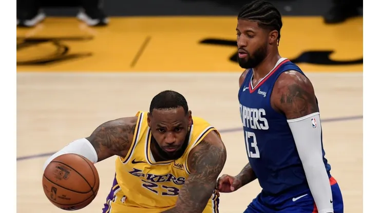 LeBron James y Paul George