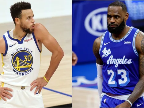 ¿Le tiene miedo a los Warriors de Curry? LeBron explota contra el Play-In