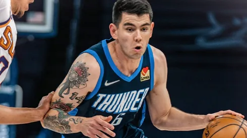 Gabriel Deck, jugador de Oklahoma City Thunder (Foto: @okcthunder)