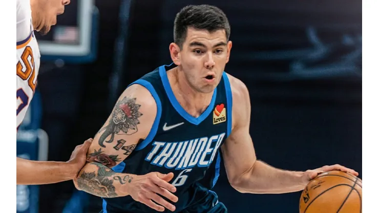 Gabriel Deck, jugador de Oklahoma City Thunder (Foto: @okcthunder)