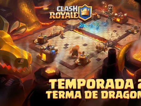 La Terma de Dragones se abre en la nueva temporada de Clash Royale