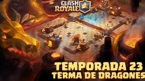 La Terma de Dragones se abre en la nueva temporada de Clash Royale