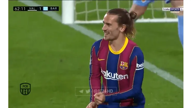 El gol de Antoine Griezmann.