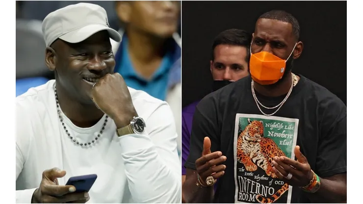 Michael Jordan y LeBron James