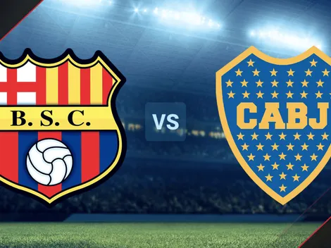 VER EN VIVO Barcelona SC vs. Boca Juniors: hora, TV y streaming