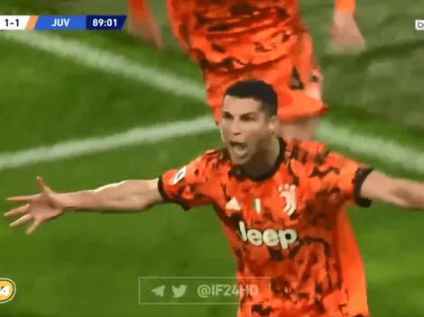 Locura total: Cristiano Ronaldo metió 2 goles en 5 minutos para que gane Juventus