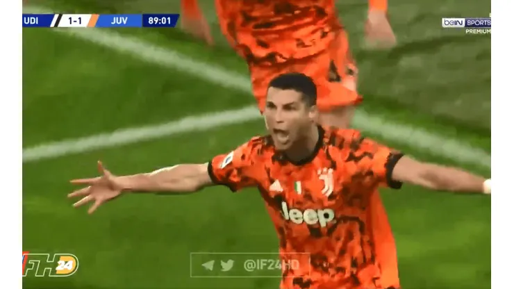 Locura total: Cristiano Ronaldo metió 2 goles en 5 minutos para que gane Juventus