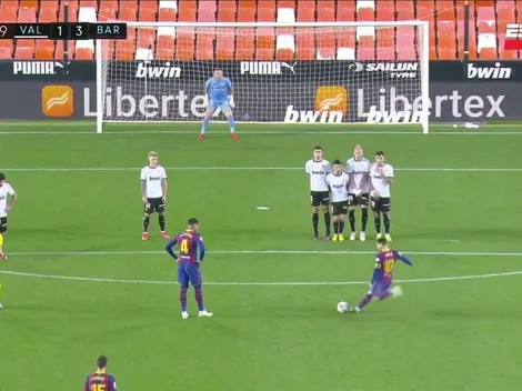 Messi es el mejor pateador del mundo y lo volvió a demostrar: golazo para Barça