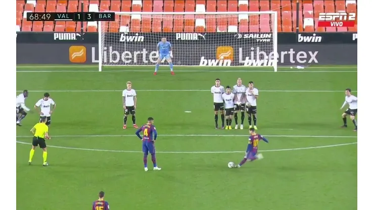Messi es el mejor pateador del mundo y lo volvió a demostrar: golazo para Barça