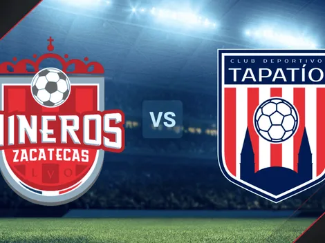 Mineros de Zacatecas vs. Tapatío EN VIVO por el duelo de vuelta de cuartos de final de la Liga de Expansión MX