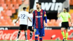 Barcelona le remontó al Valencia con dos de Messi y sigue en carrera