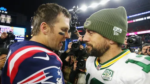 Tom Brady y Aaron Rodgers