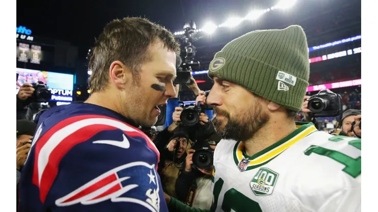 Tom Brady y Aaron Rodgers
