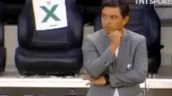 Así reaccionó Gallardo en el tanto del Taladro.