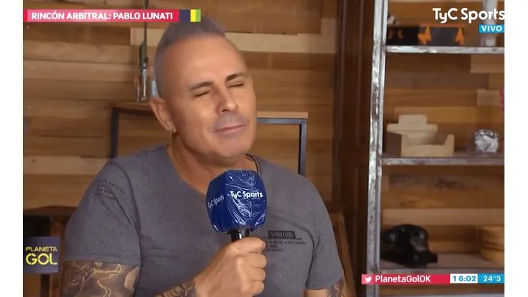 Lunati confesó que le regaló un "penalcito" a Racing por Simeone