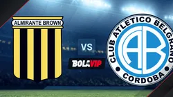 EN VIVO | Almirante Brown vs. Belgrano por la Primera Nacional: cómo y dónde ver EN DIRECTO el duelo por TV y streaming