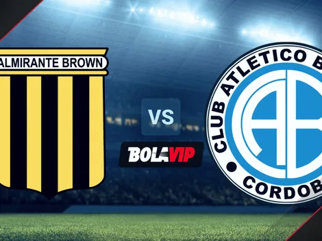 EN VIVO | Almirante Brown vs. Belgrano por la Primera Nacional: cómo y dónde ver EN DIRECTO el duelo por TV y streaming