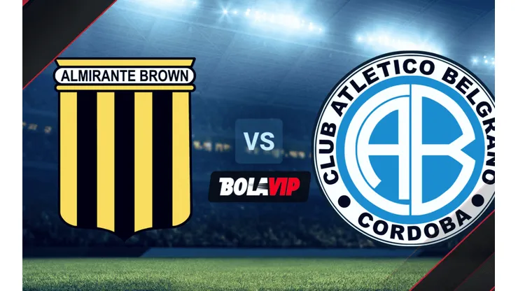 EN VIVO | Almirante Brown vs. Belgrano por la Primera Nacional: cómo y dónde ver EN DIRECTO el duelo por TV y streaming