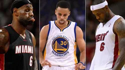 LeBron James y Stephen Curry