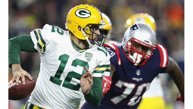 Aaron Rodgers vs. New England Patriots