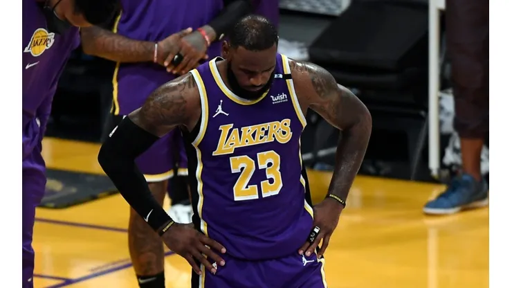LeBron James habló sobre la lesión en el tobillo